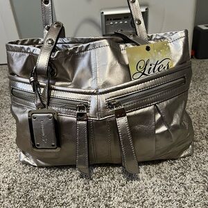 B. Makowsky Leather Handbag